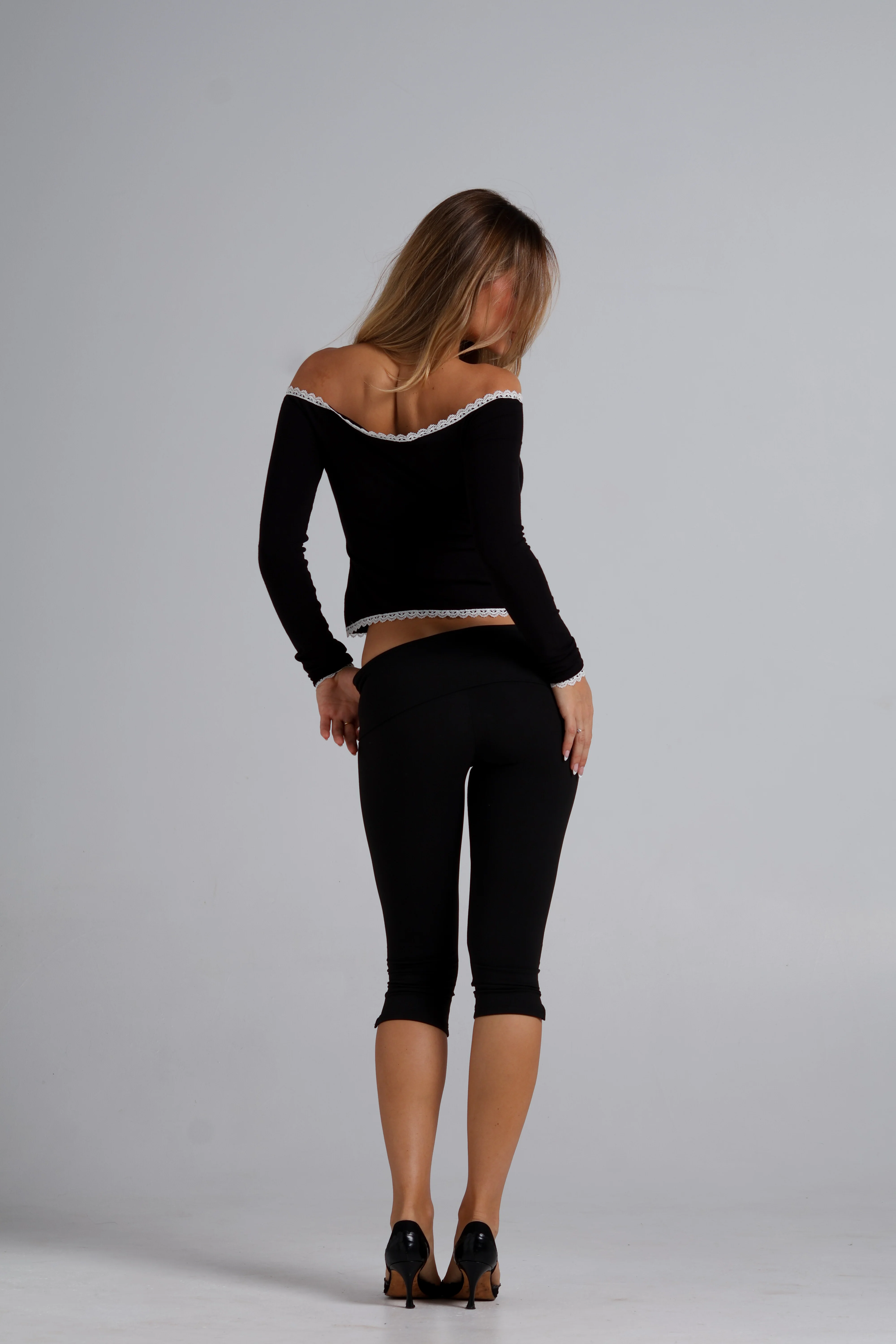 Alexandra Top - Black - Image 3