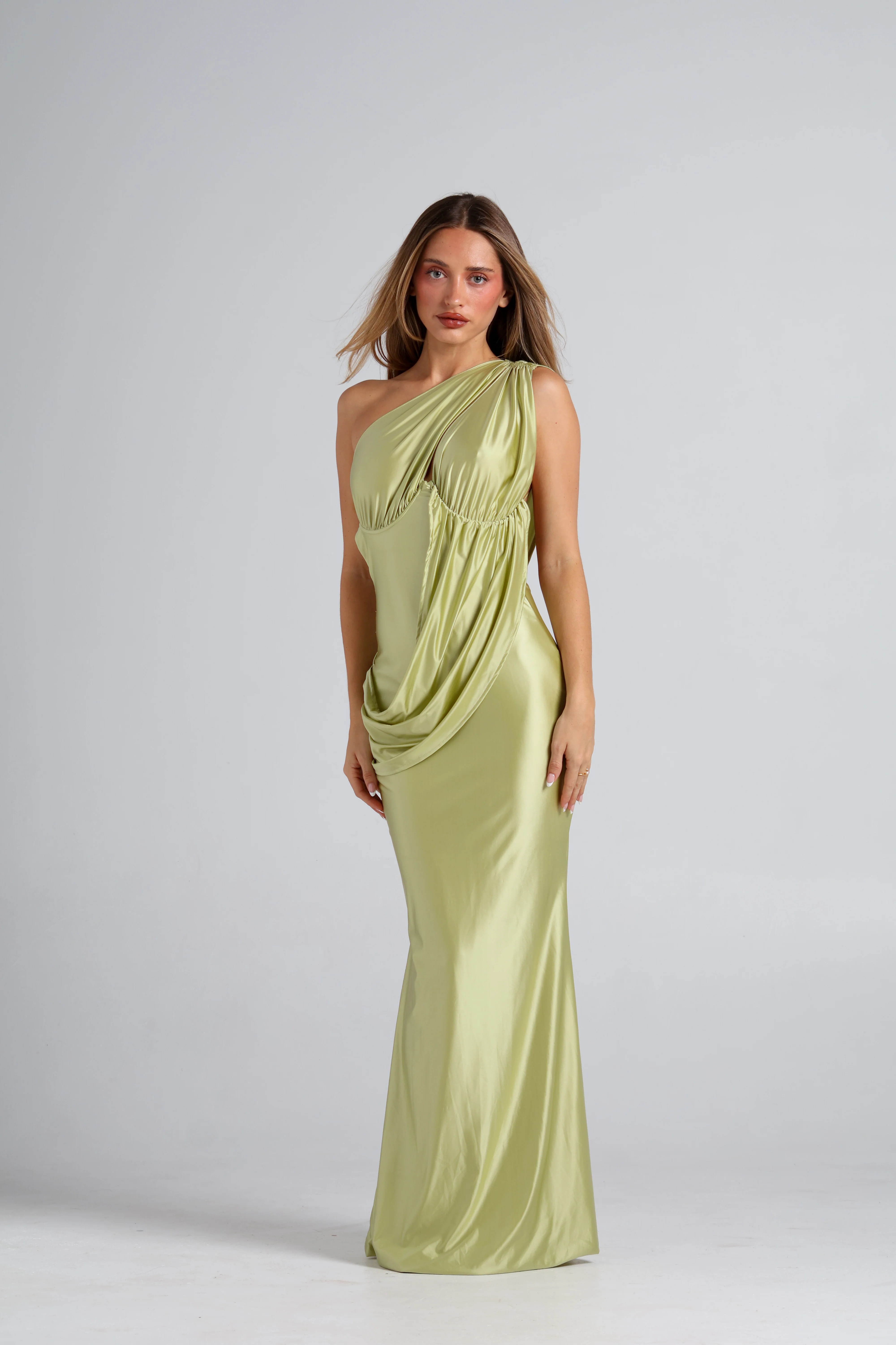 Alirrah Gown - Green - Image 10