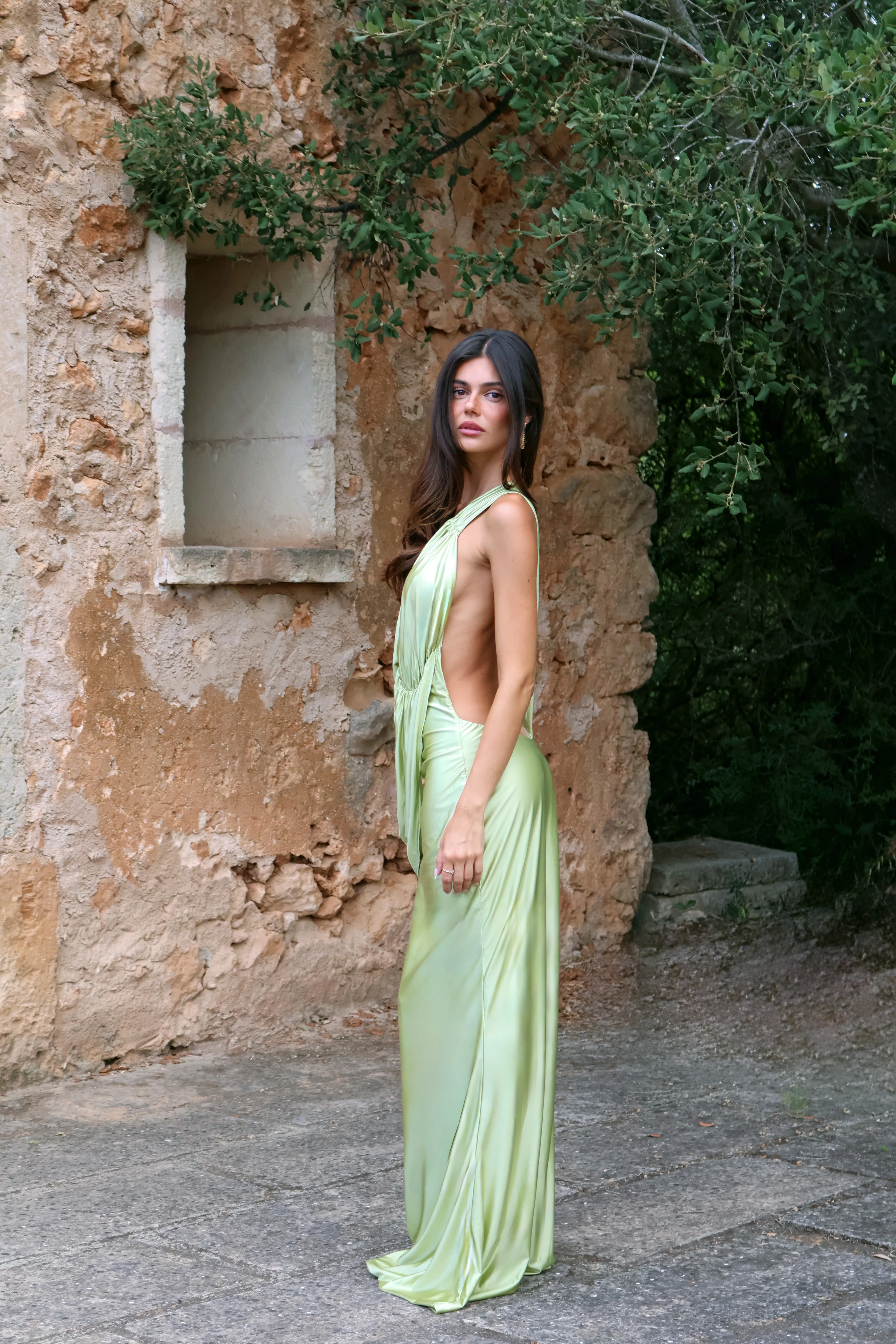 Alirrah Gown - Green - Image 14