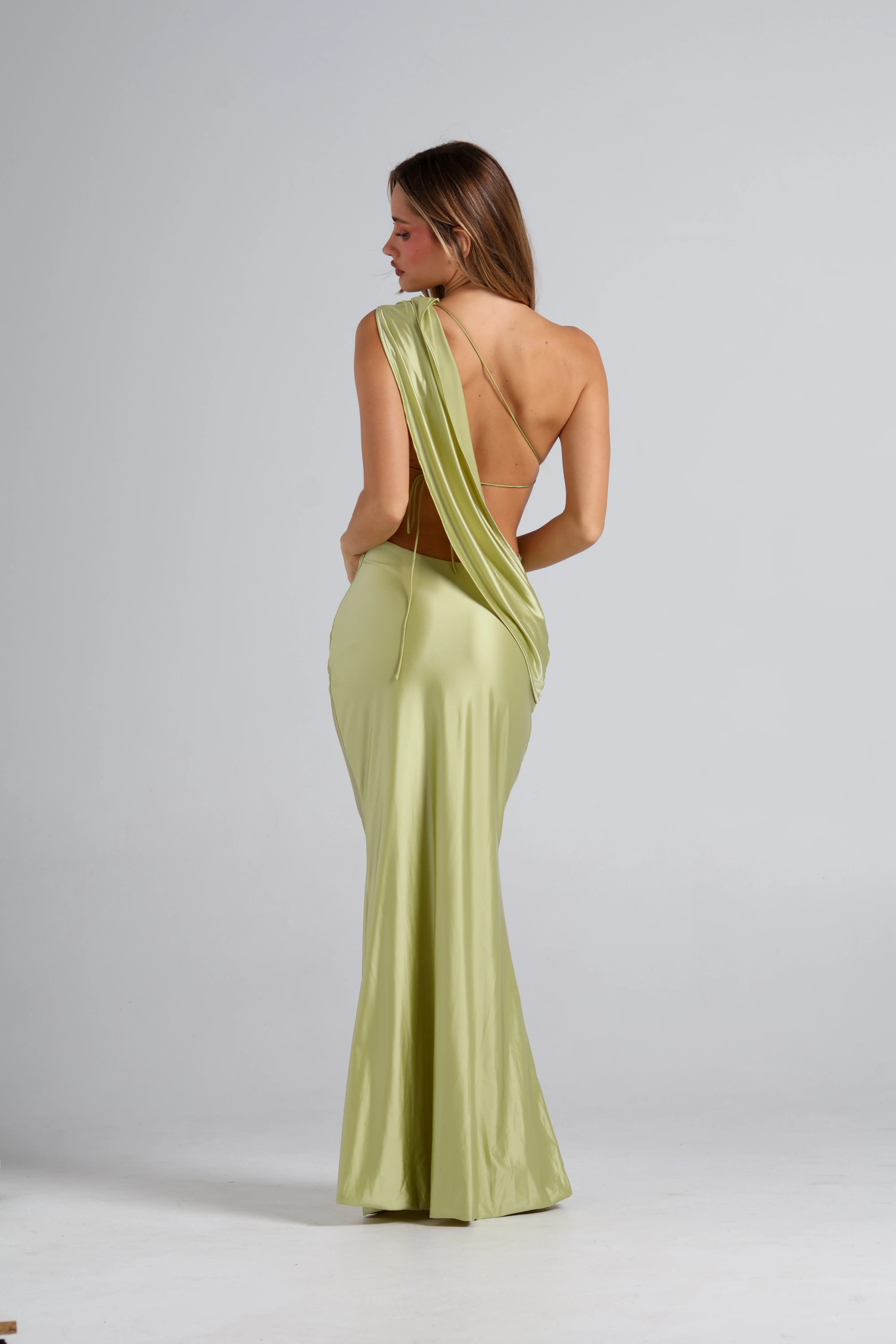 Alirrah Gown - Green - Image 4