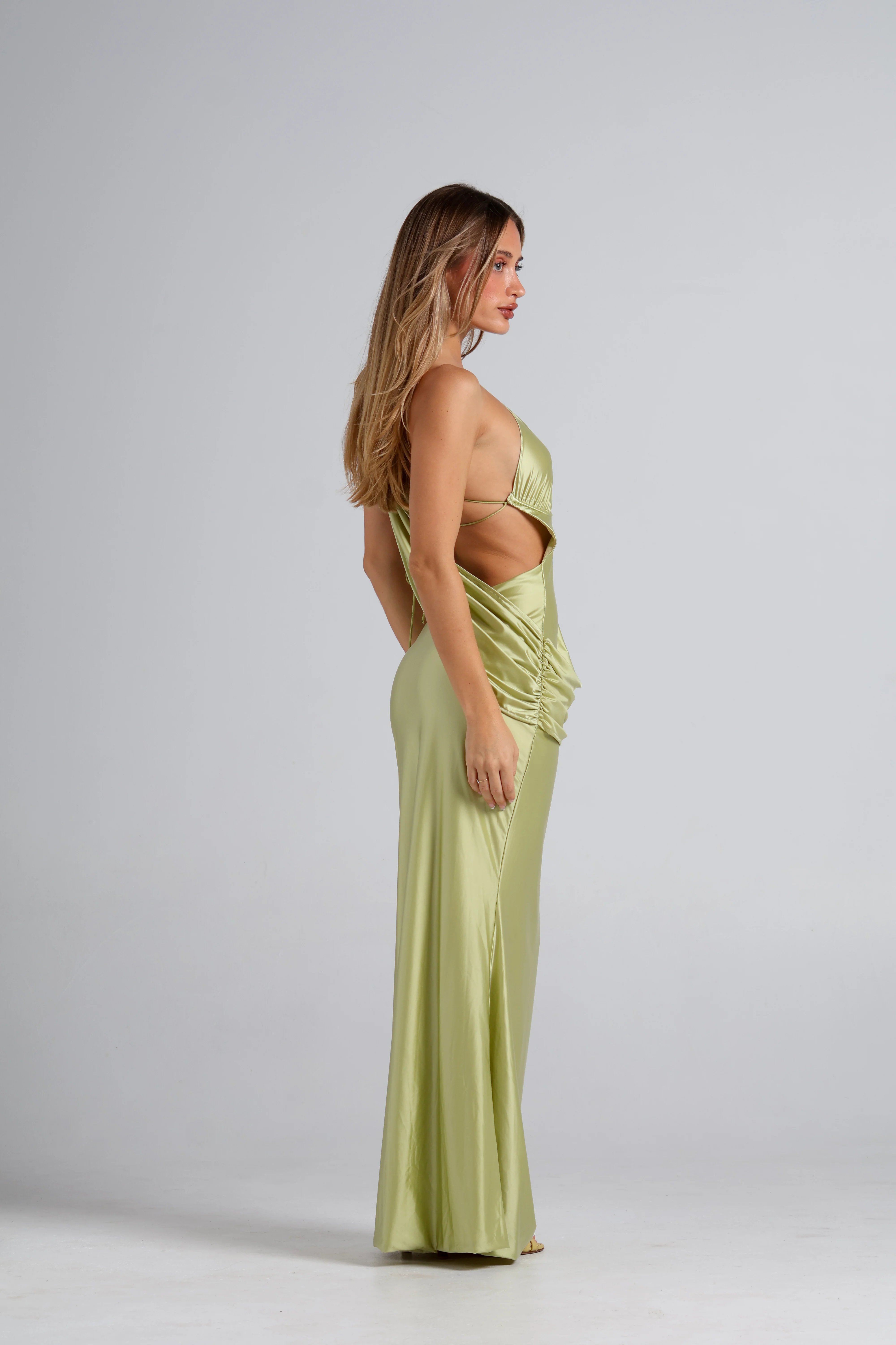 Alirrah Gown - Green - Image 5
