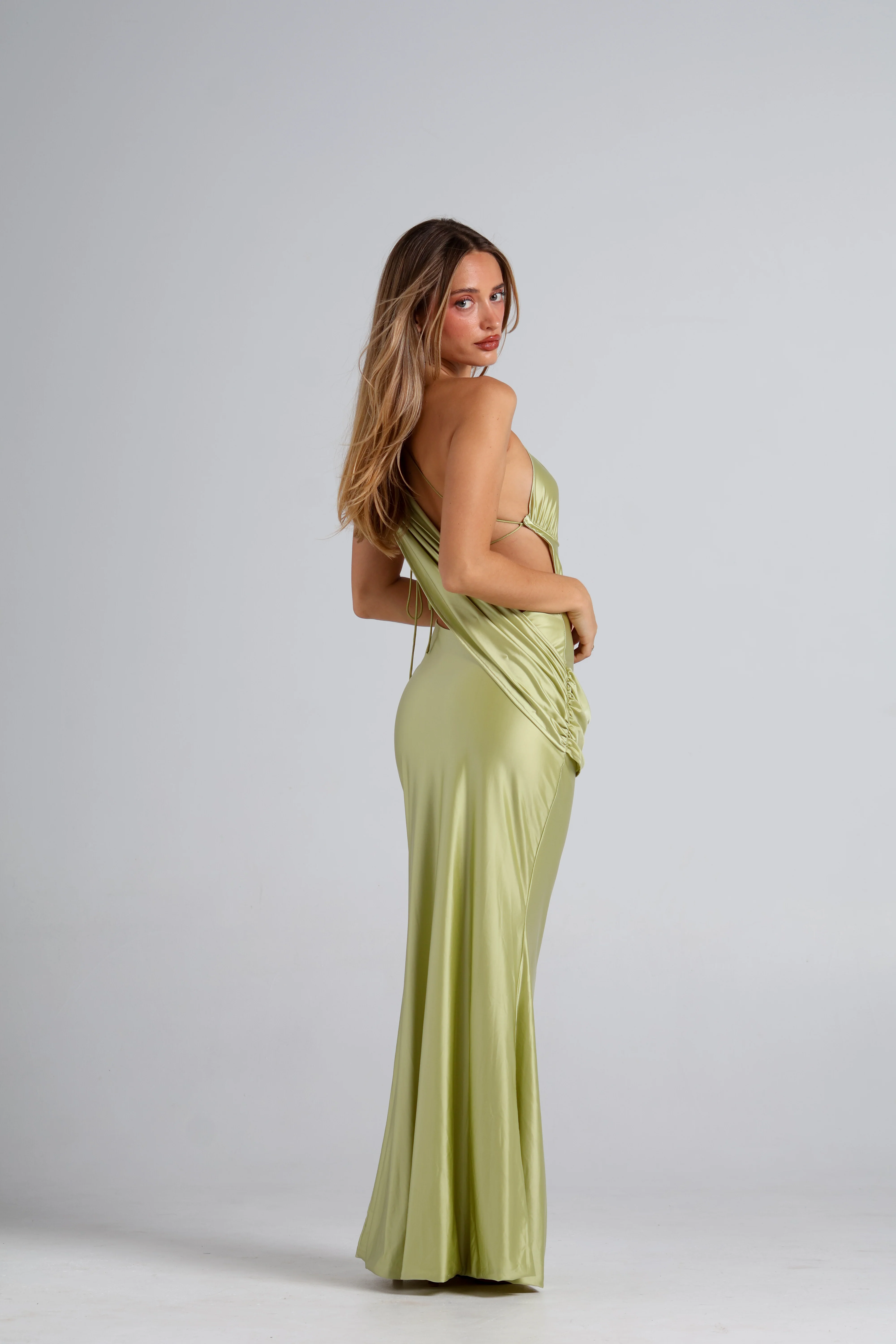 Alirrah Gown - Green - Image 7