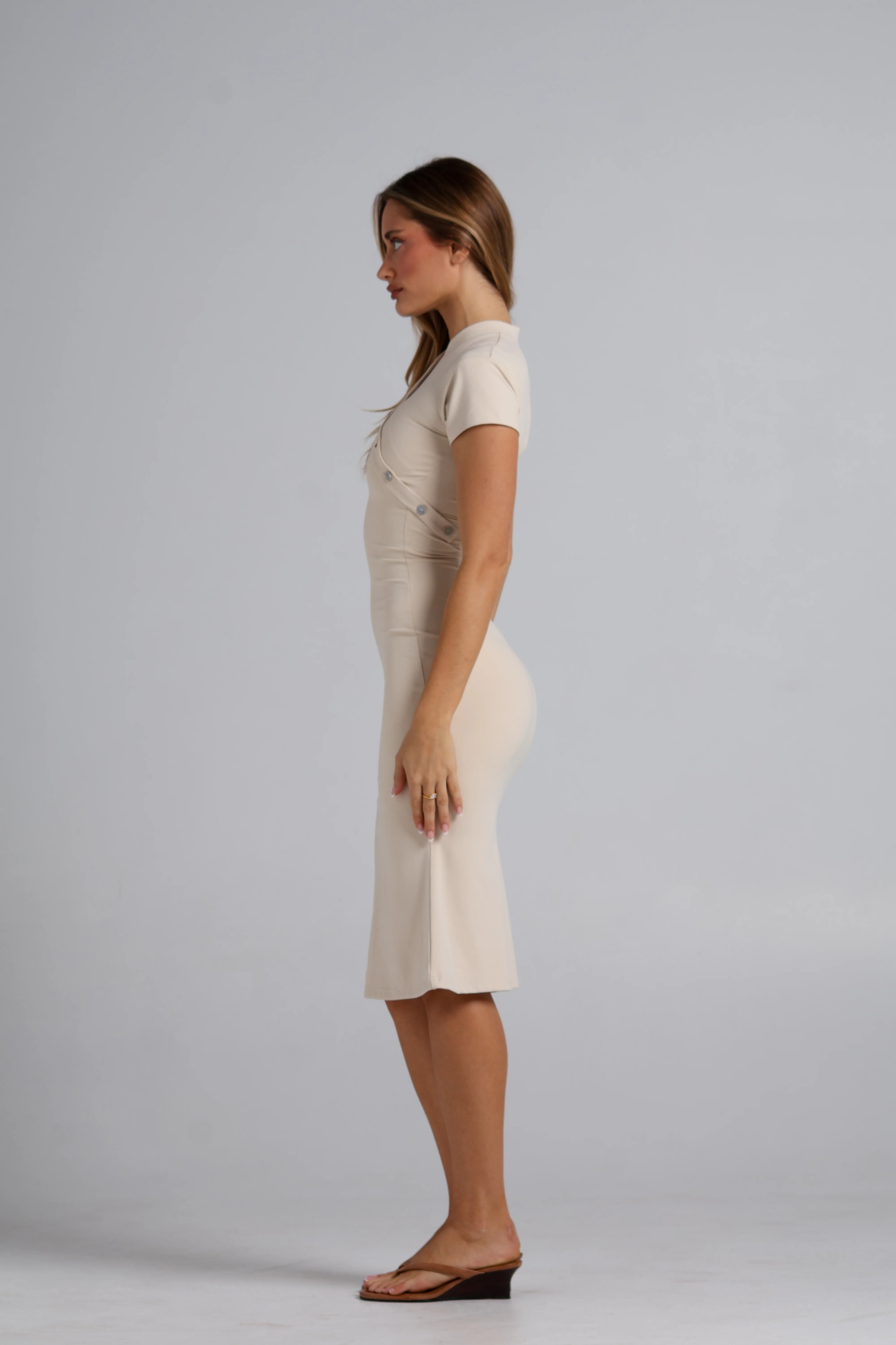 Amorina Dress - Cream (PRE ORDER) - Image 5