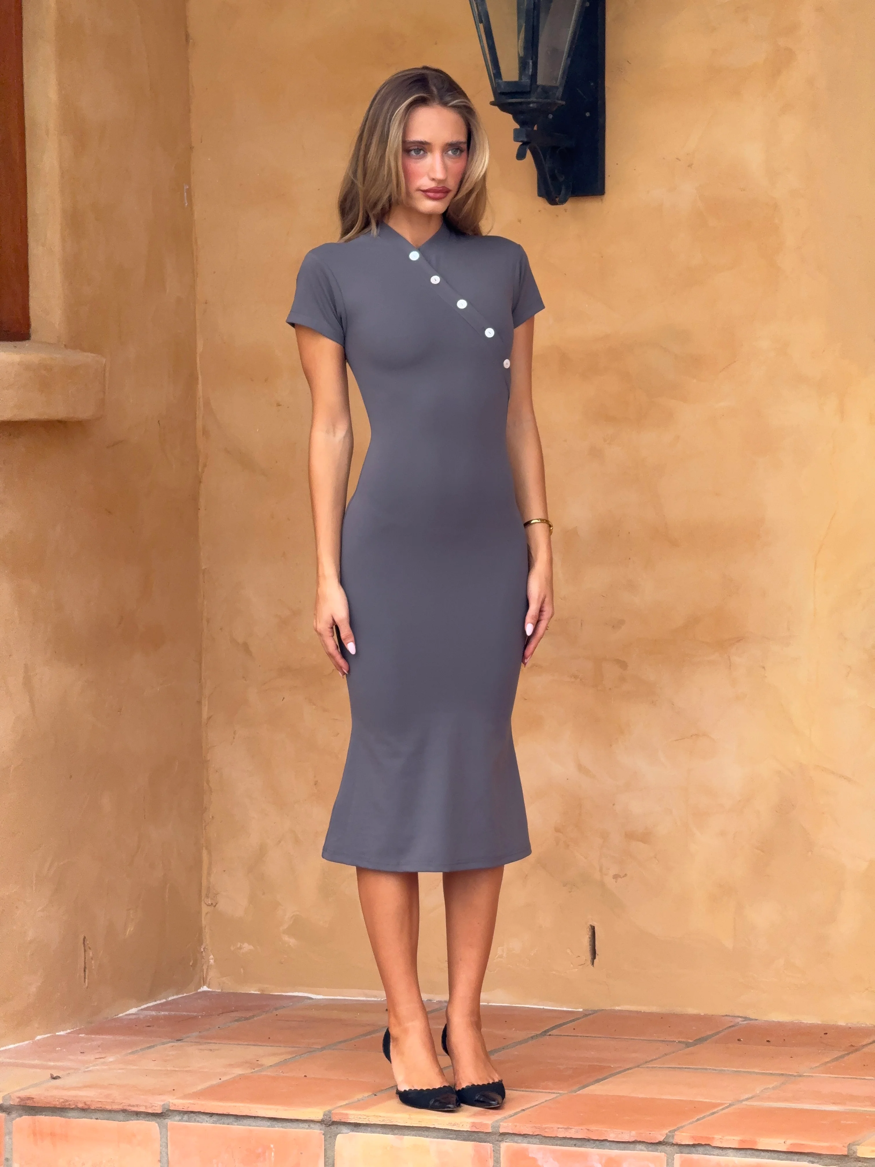 Amorina Dress - Grey (PRE ORDER) - Image 8