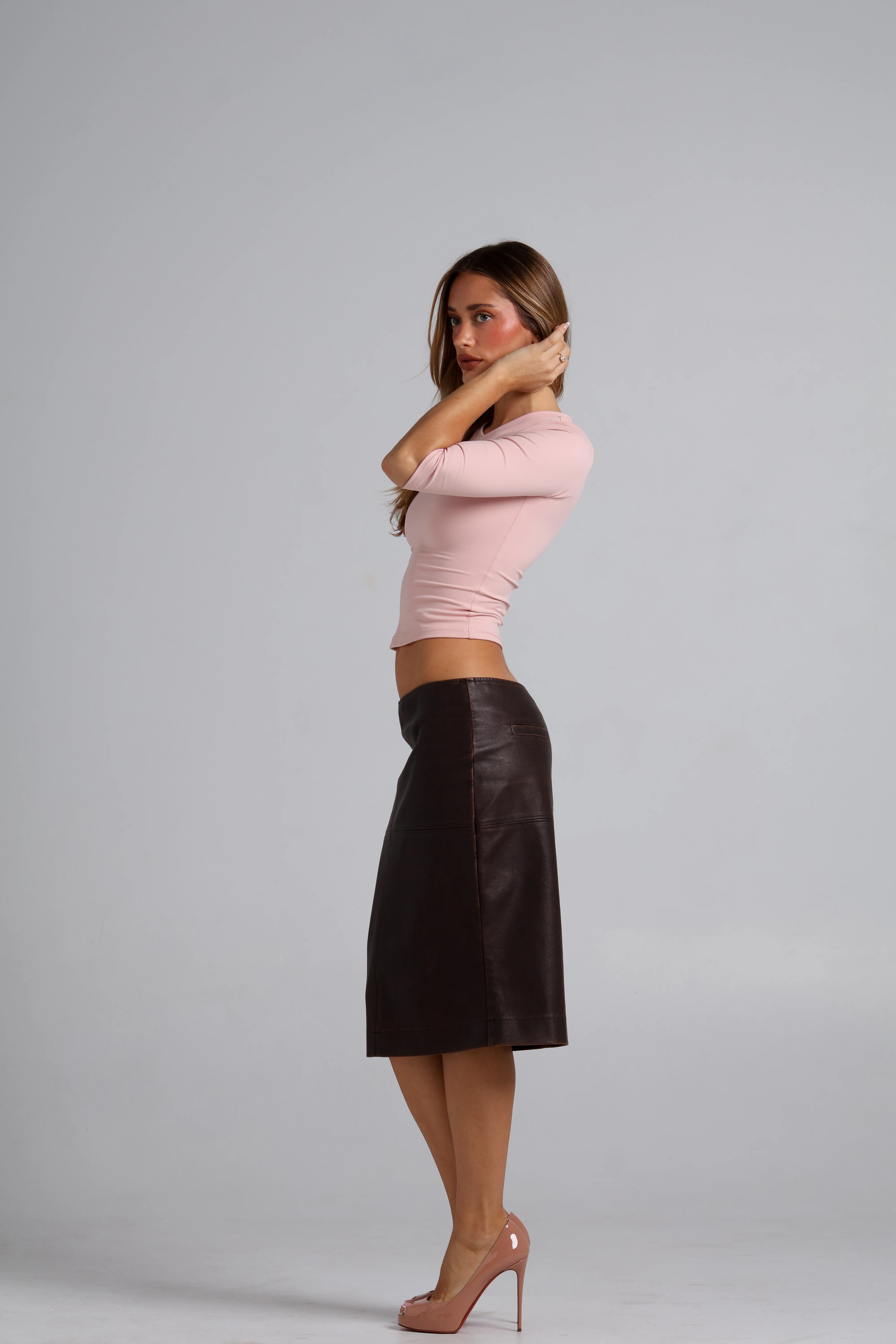 Aroura Skirt - Brown (PRE ORDER) - Image 10