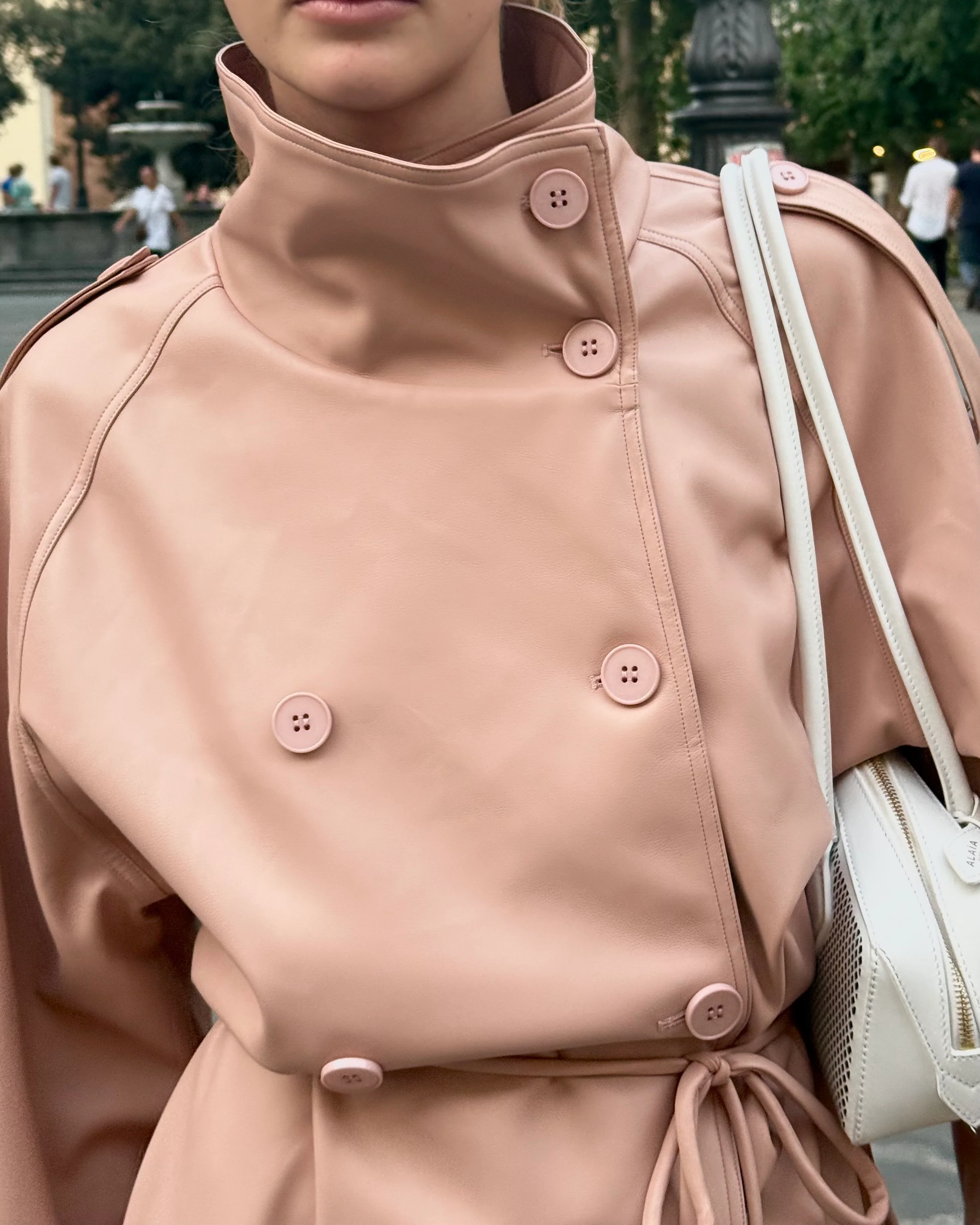 Birkin Mini Trench - Blush - Image 13