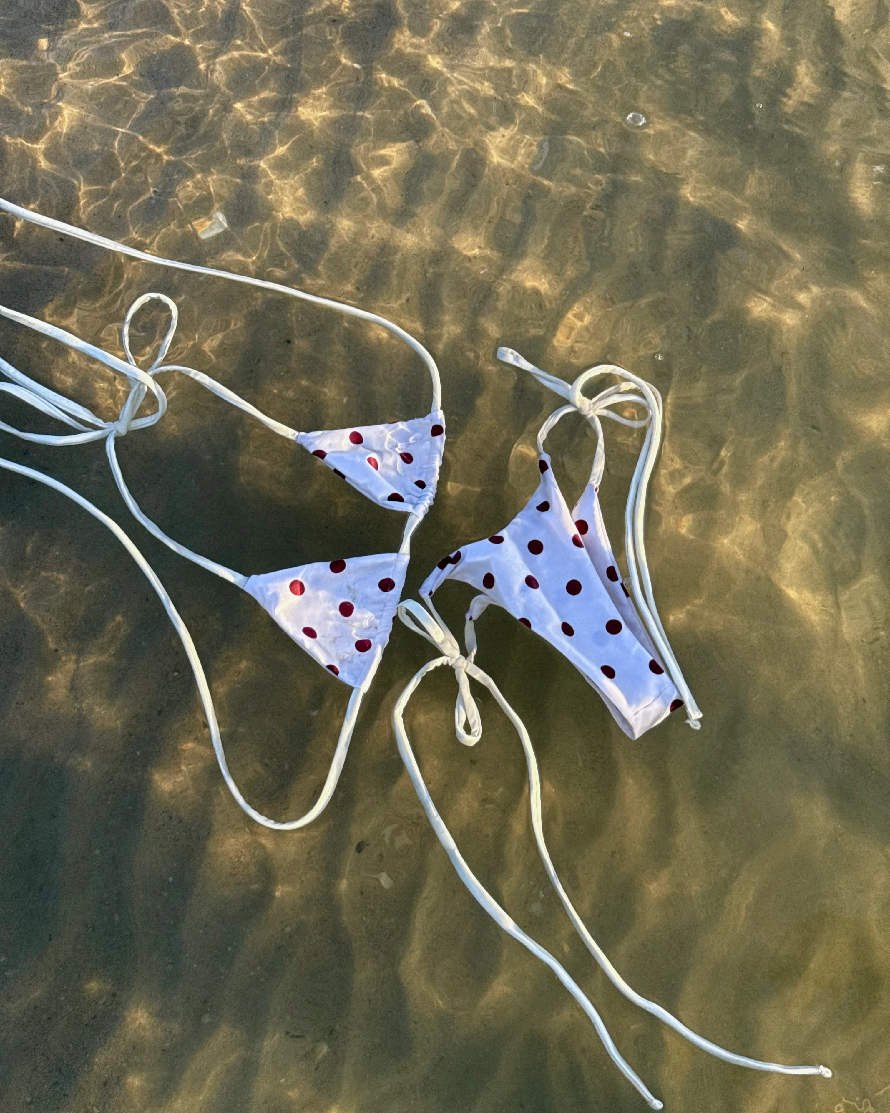 Cinque Terre Bikini Bottom - Polka Dot - Image 13