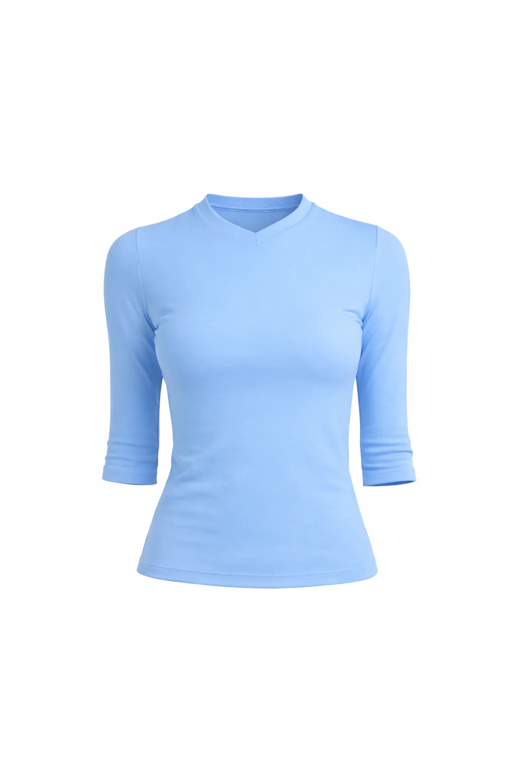 3/4 Daisey Top - Powder Blue - Image 11