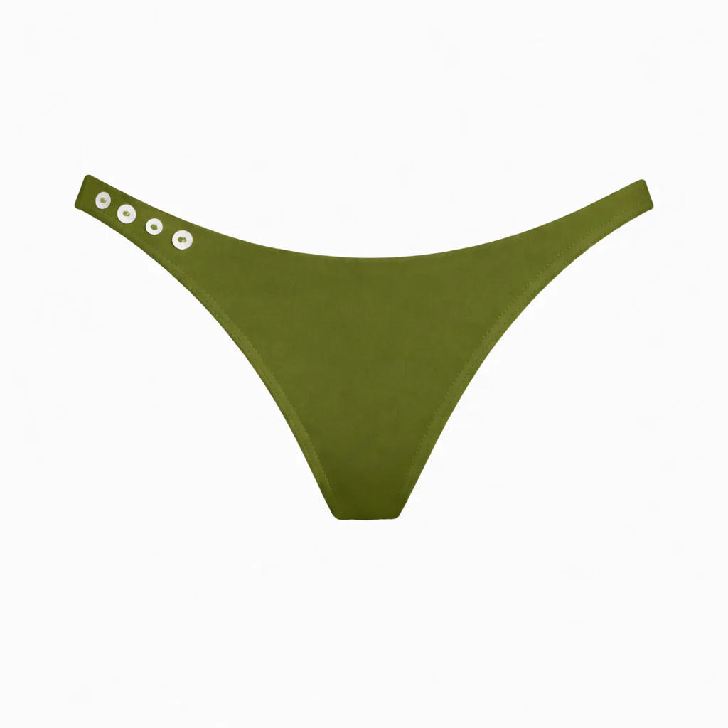 Deia Bikini Bottom - Khaki - Image 3