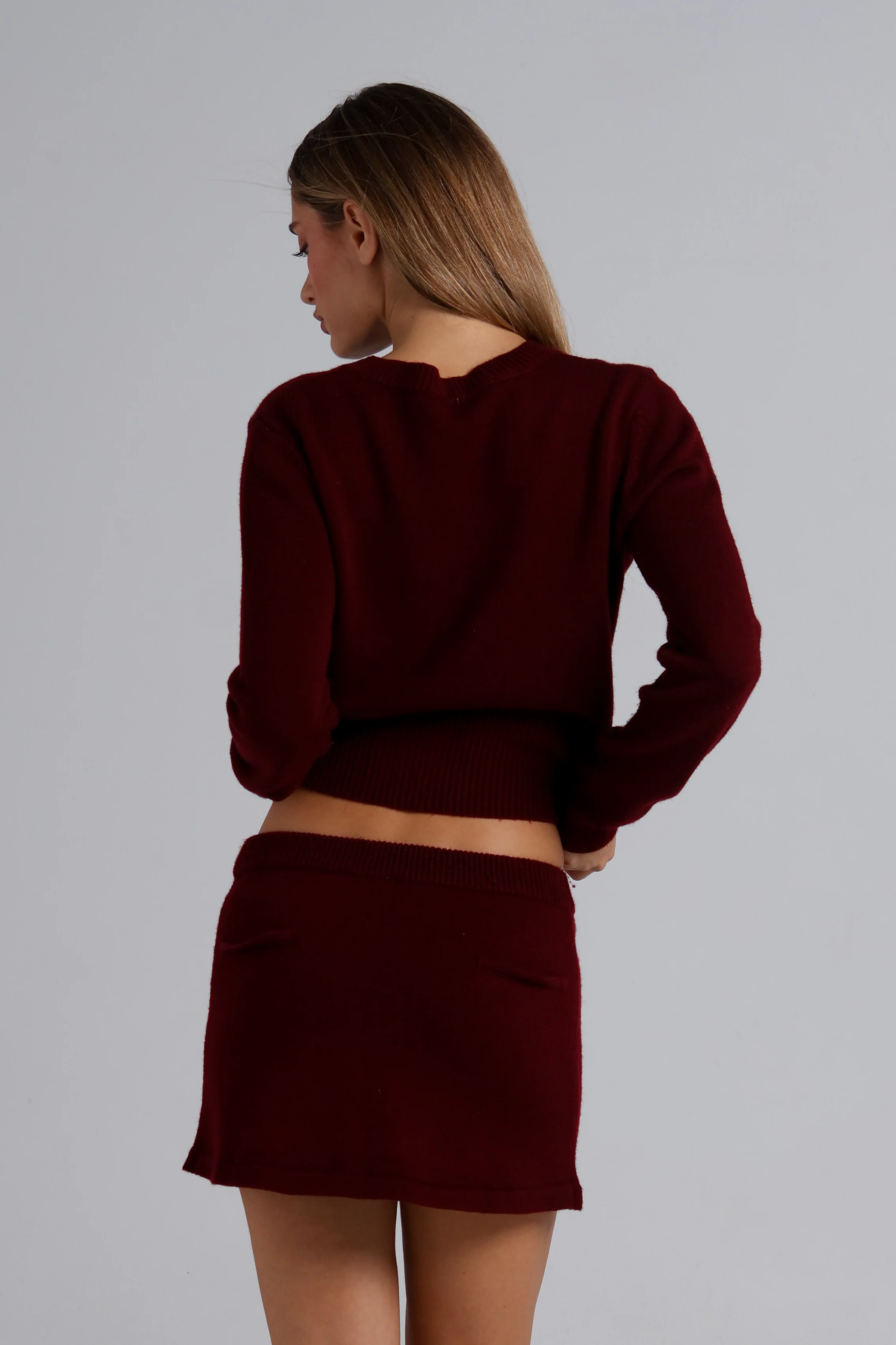 Elle Knit Top - Red - Image 4