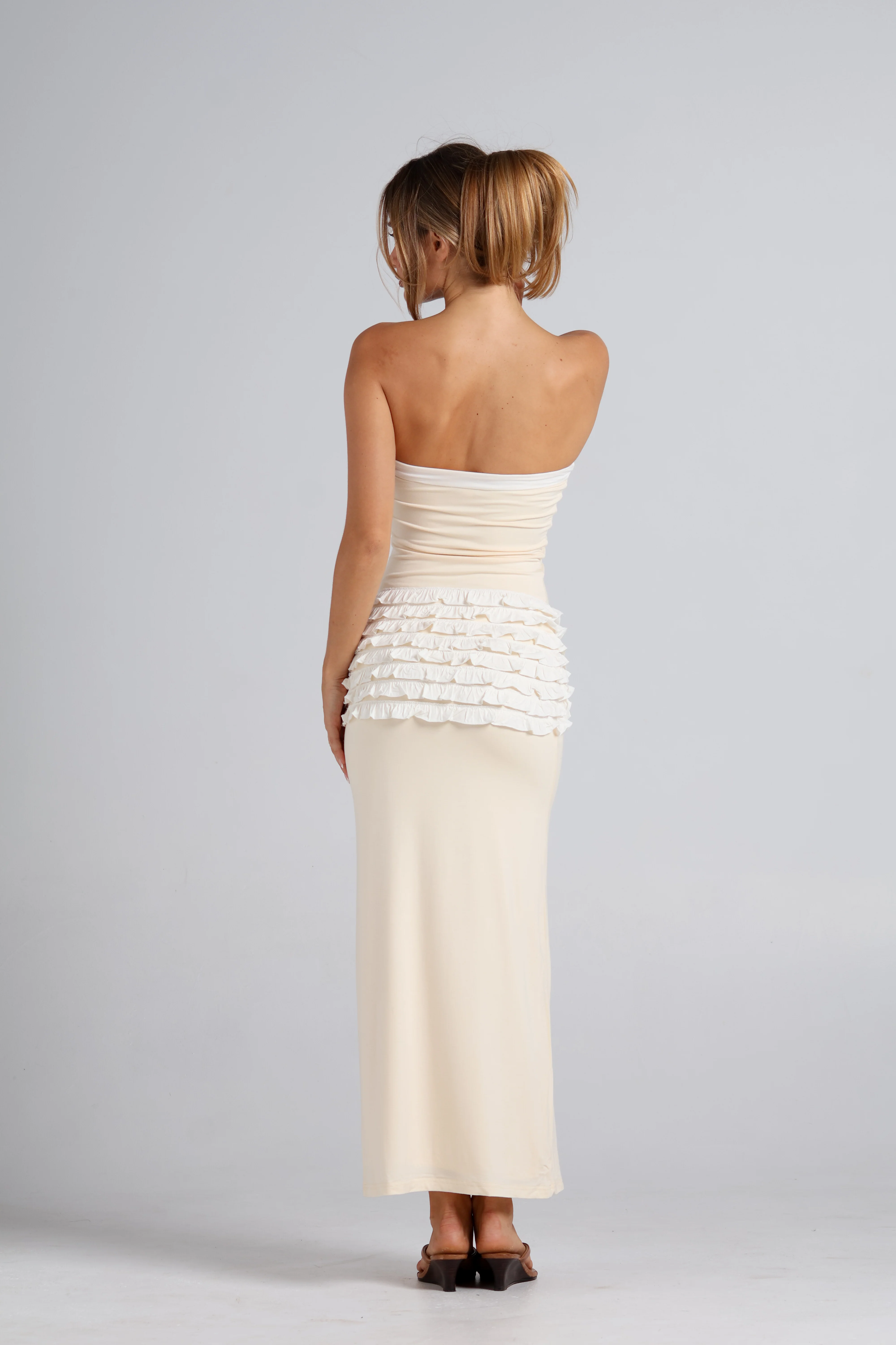 Elsa Dress - Cream - Image 3