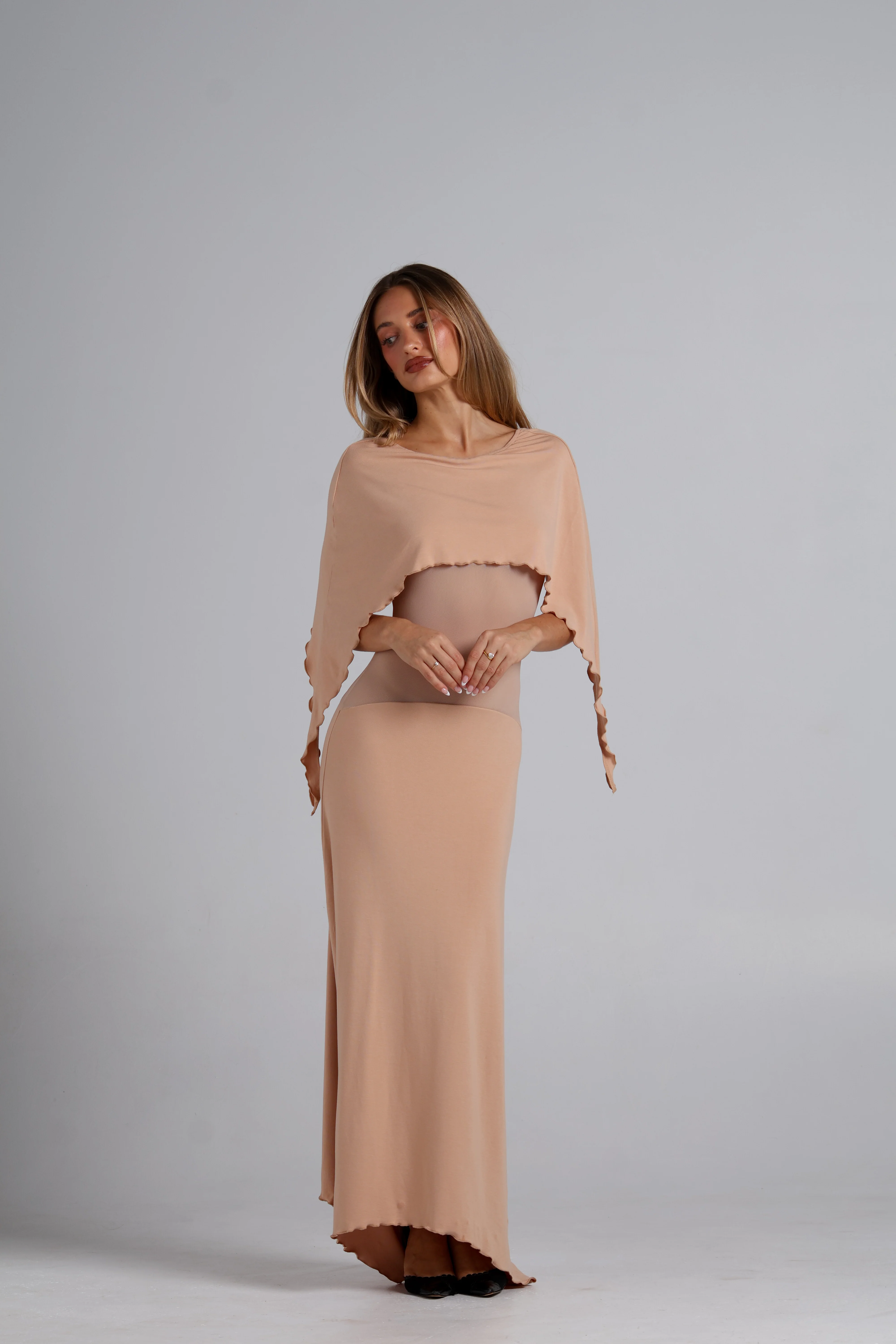 Evelyn Dress - Dusty Pink - Image 10