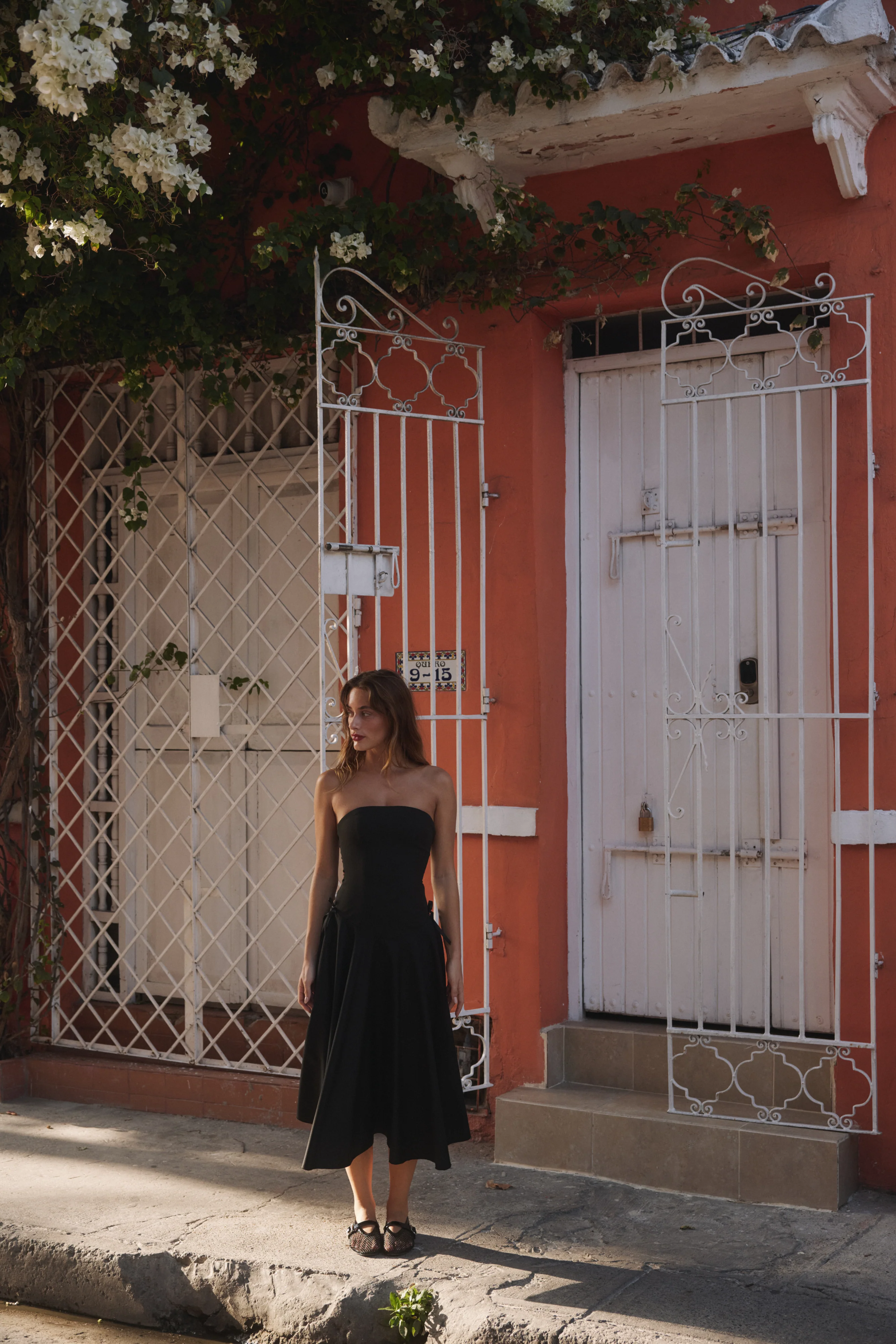 Kittie Maxi Dress - Noir - Image 14