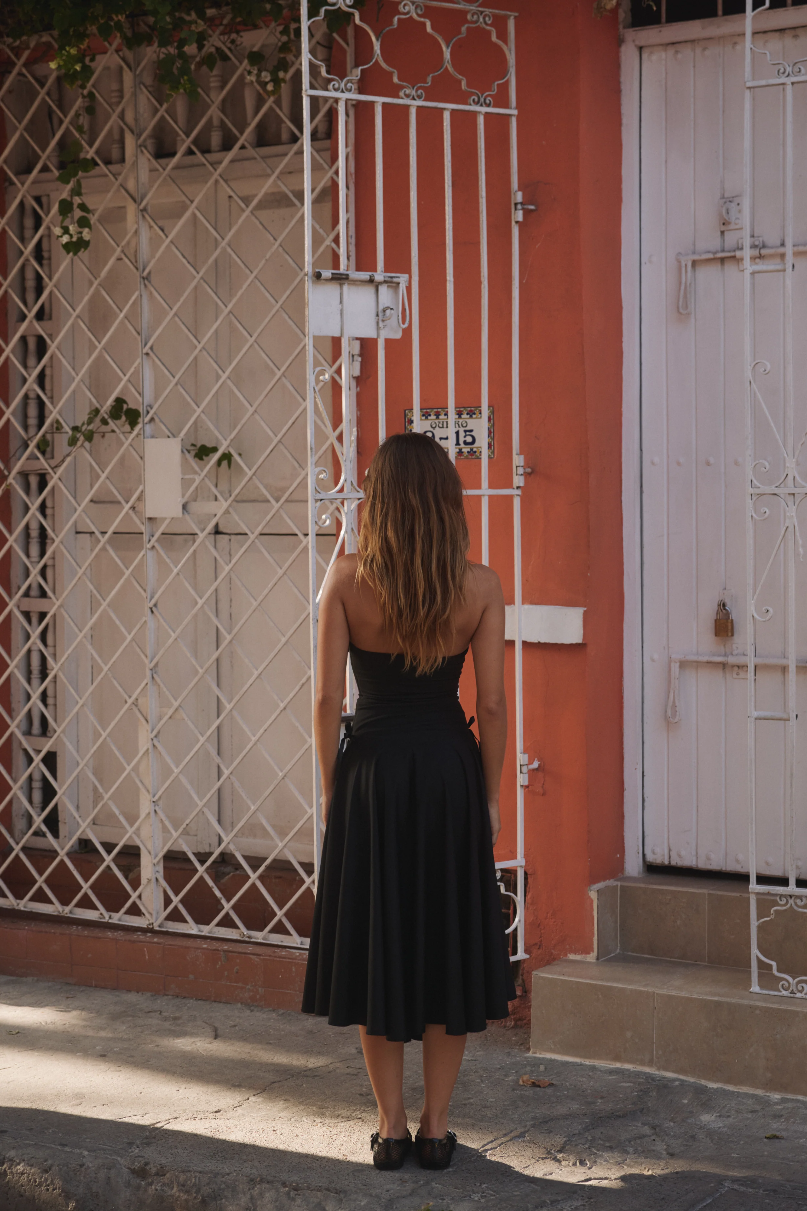 Kittie Maxi Dress - Noir - Image 15