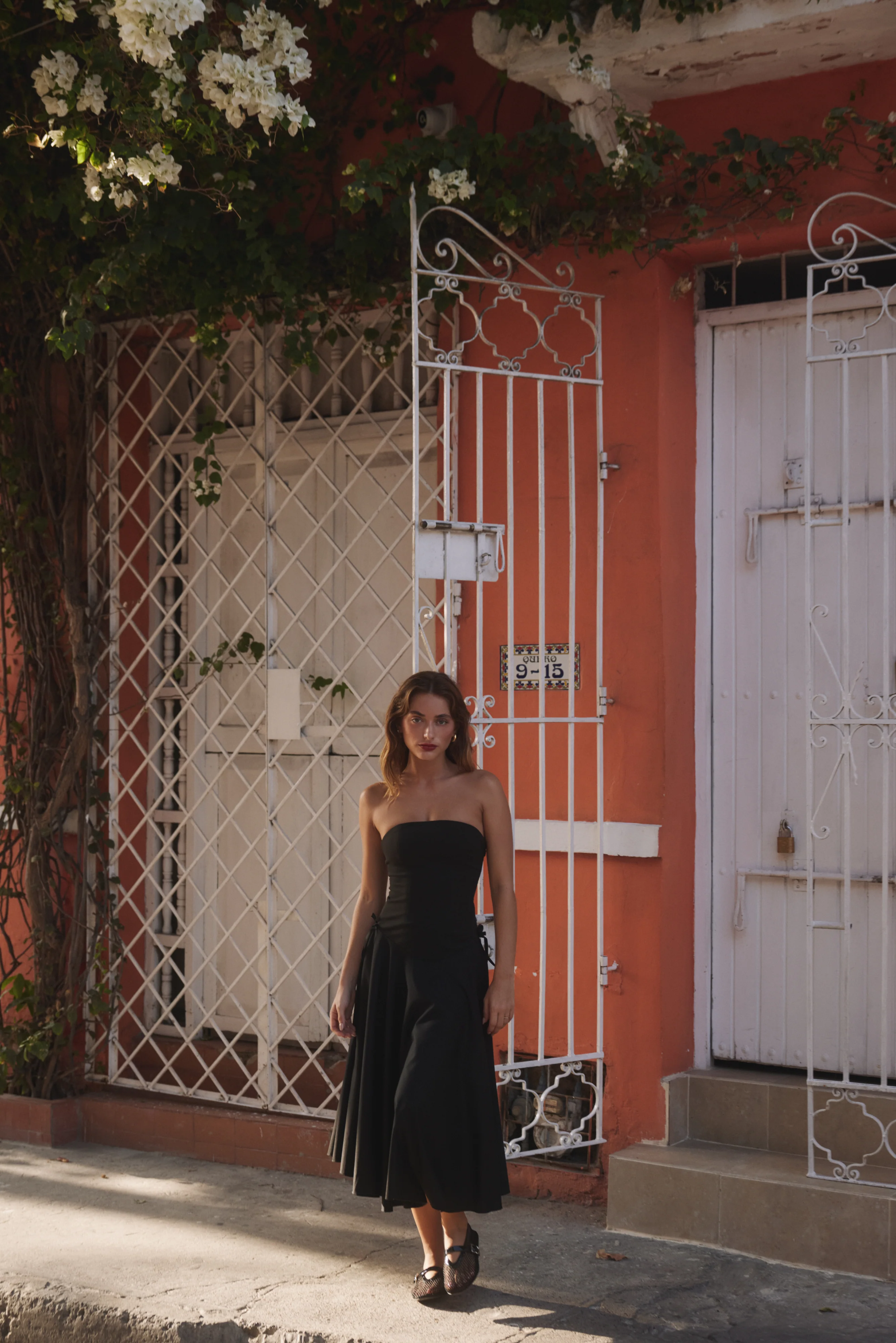 Kittie Maxi Dress - Noir - Image 16