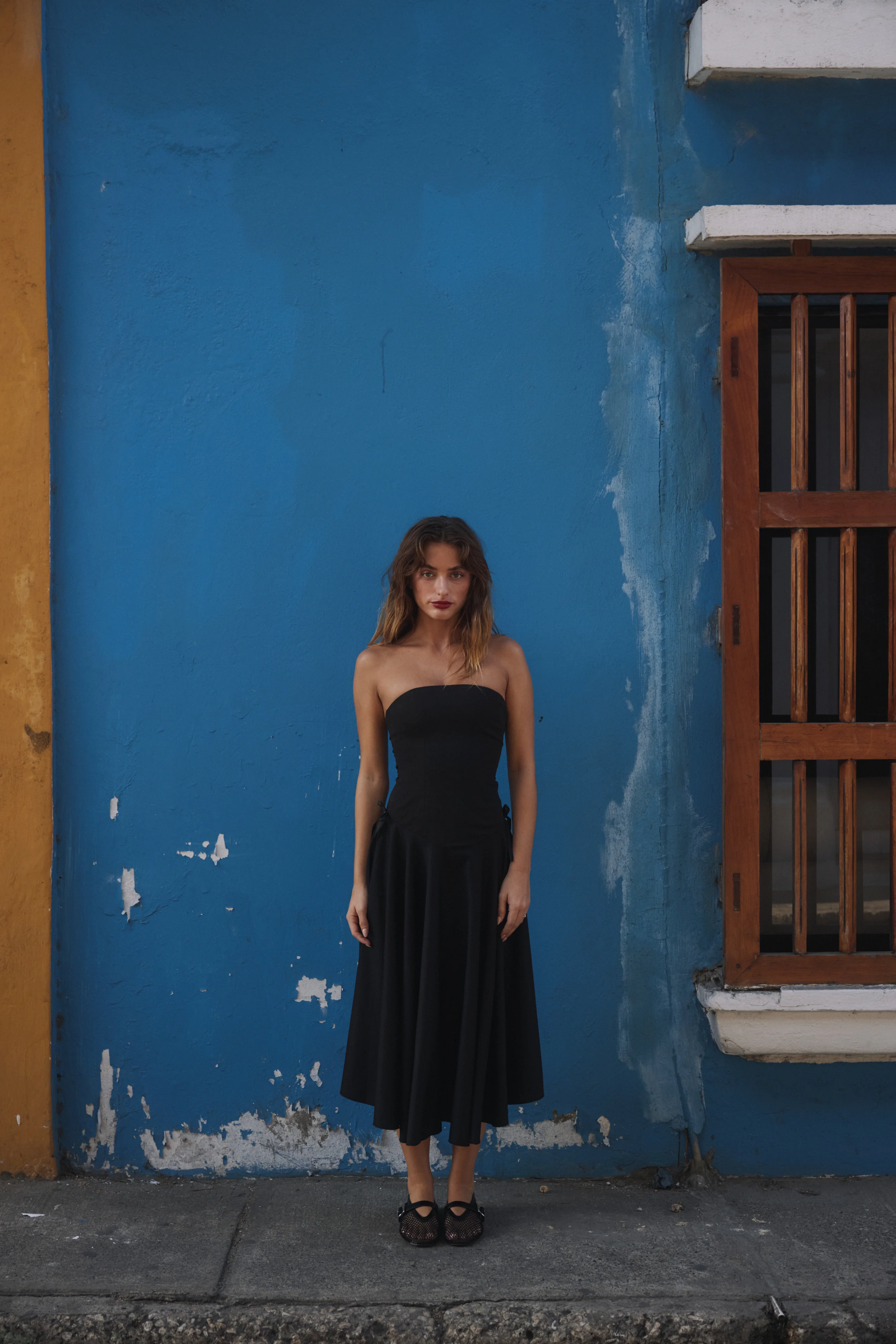Kittie Maxi Dress - Noir - Image 5