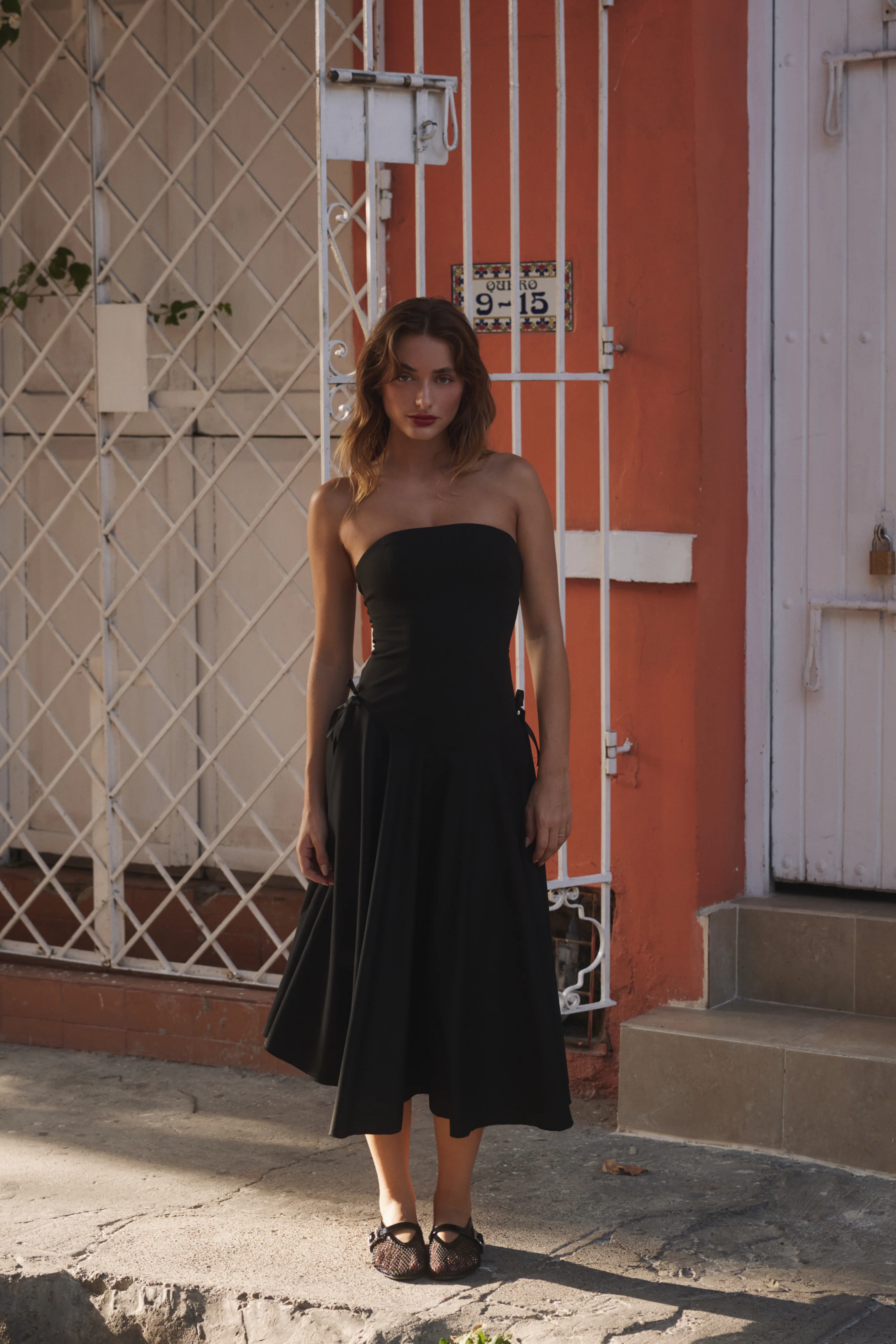 Kittie Maxi Dress - Noir - Image 7
