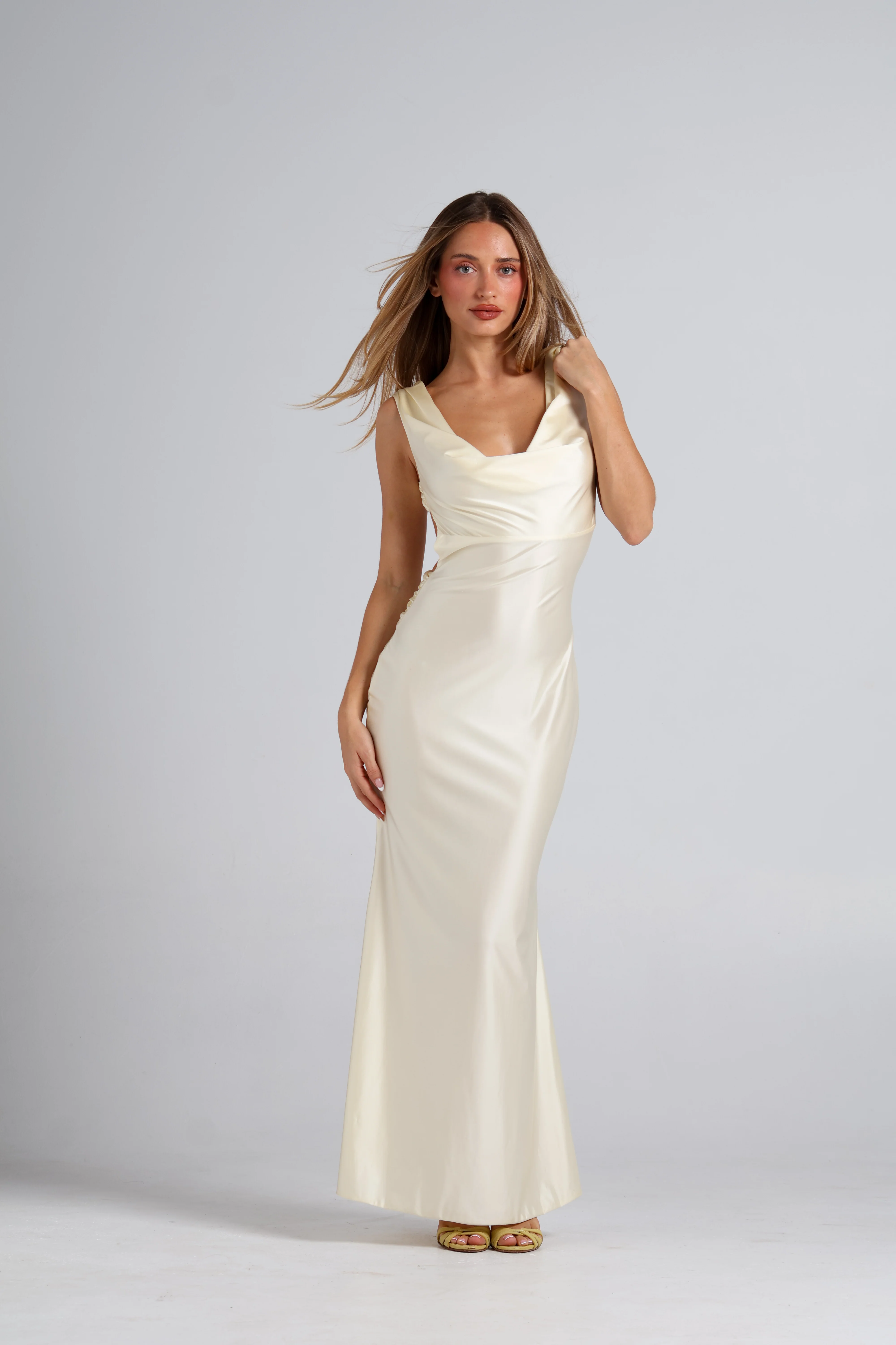 Lorelah Gown - Cream - Image 3