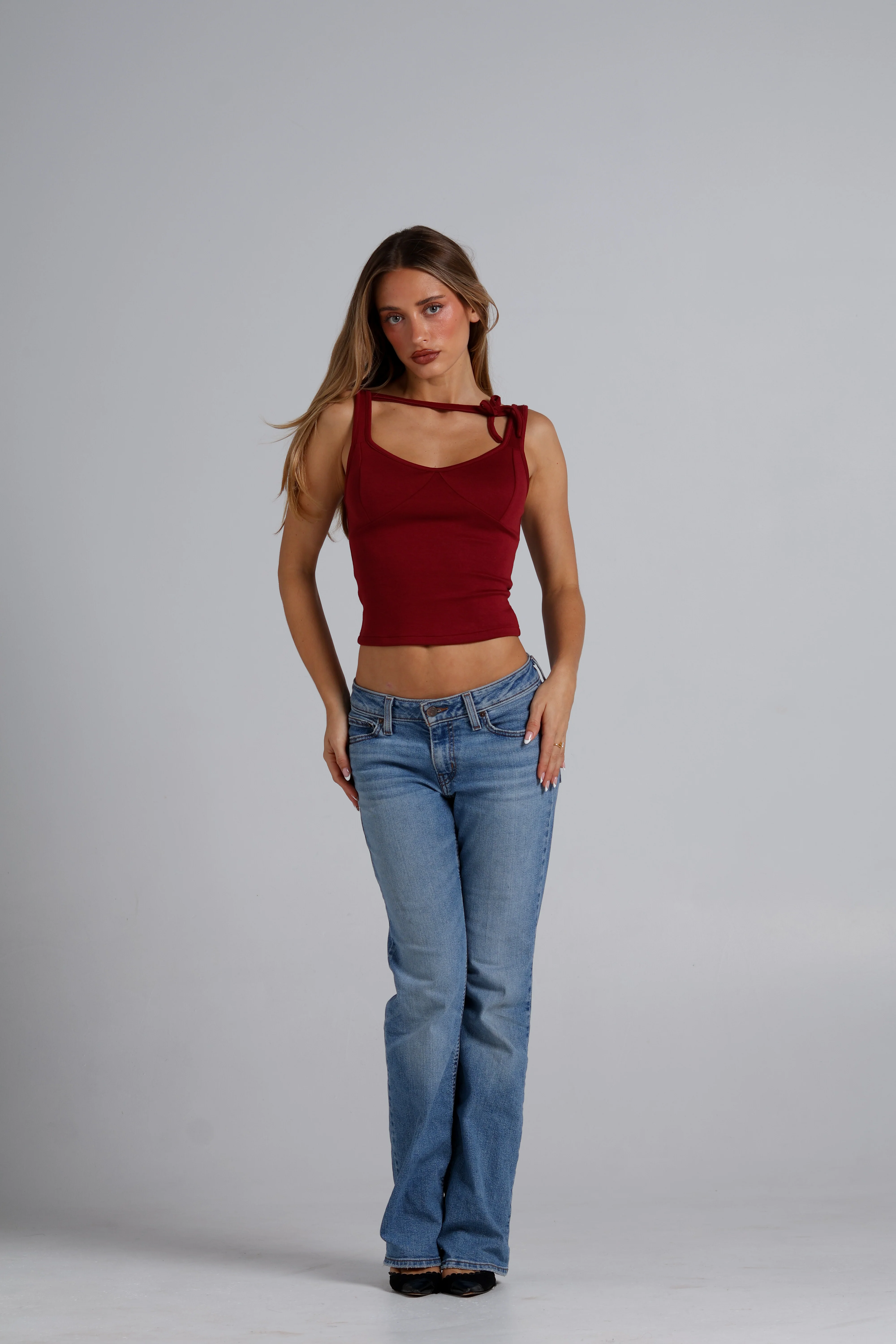 Mila Top - Deep Red - Image 4
