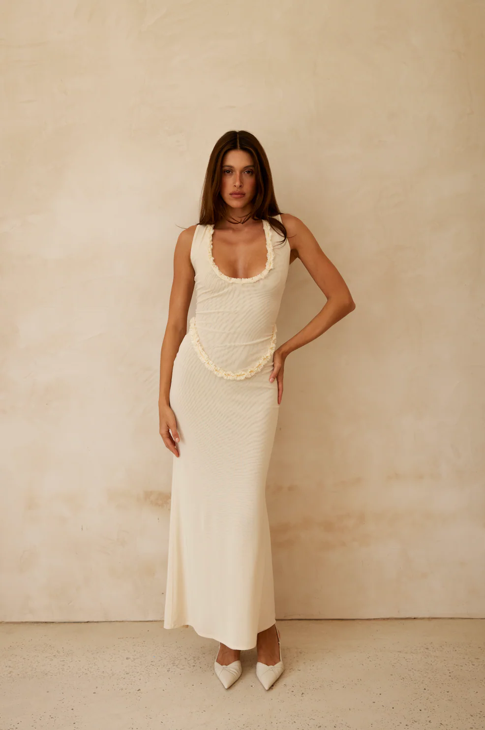 Miro Maxi Dress - Butter - Image 13