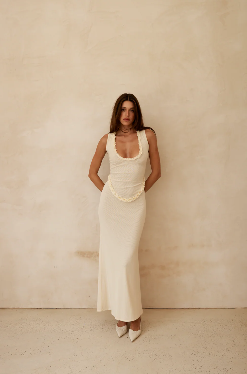 Miro Maxi Dress - Butter - Image 7