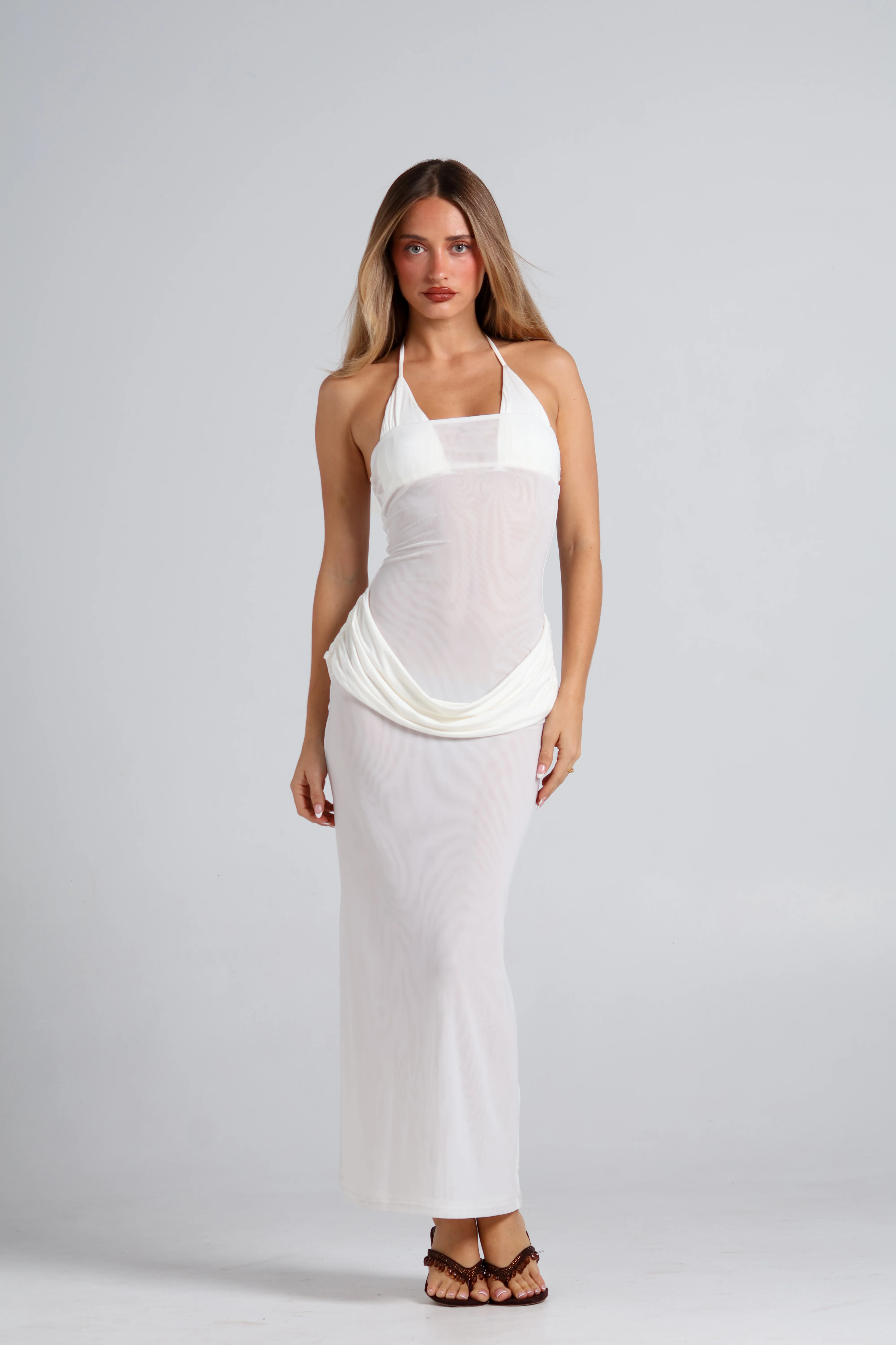 Piscina Dress - White - Image 8