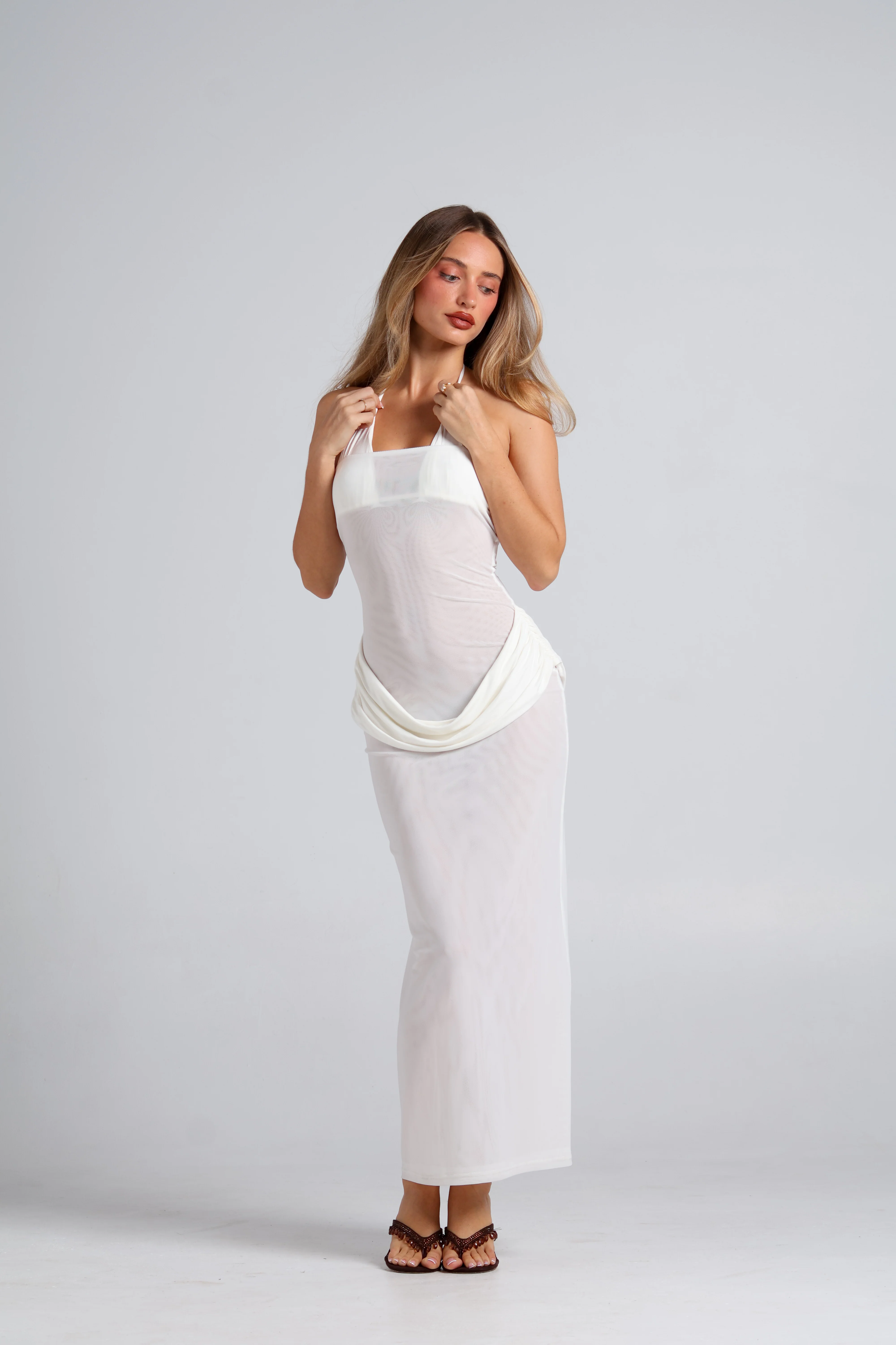 Piscina Dress - White - Image 9