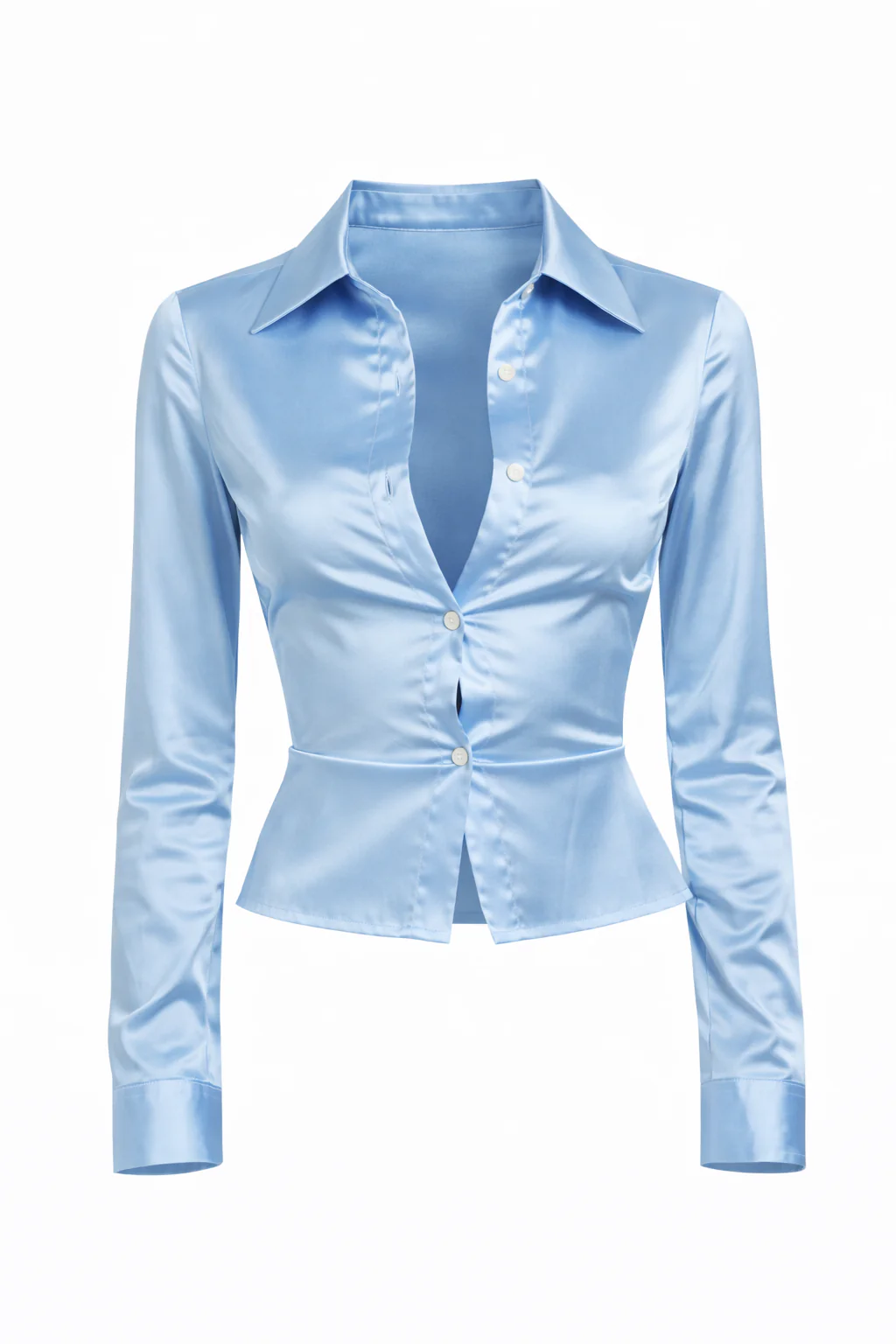 Siren Button Up - Blue - Image 9