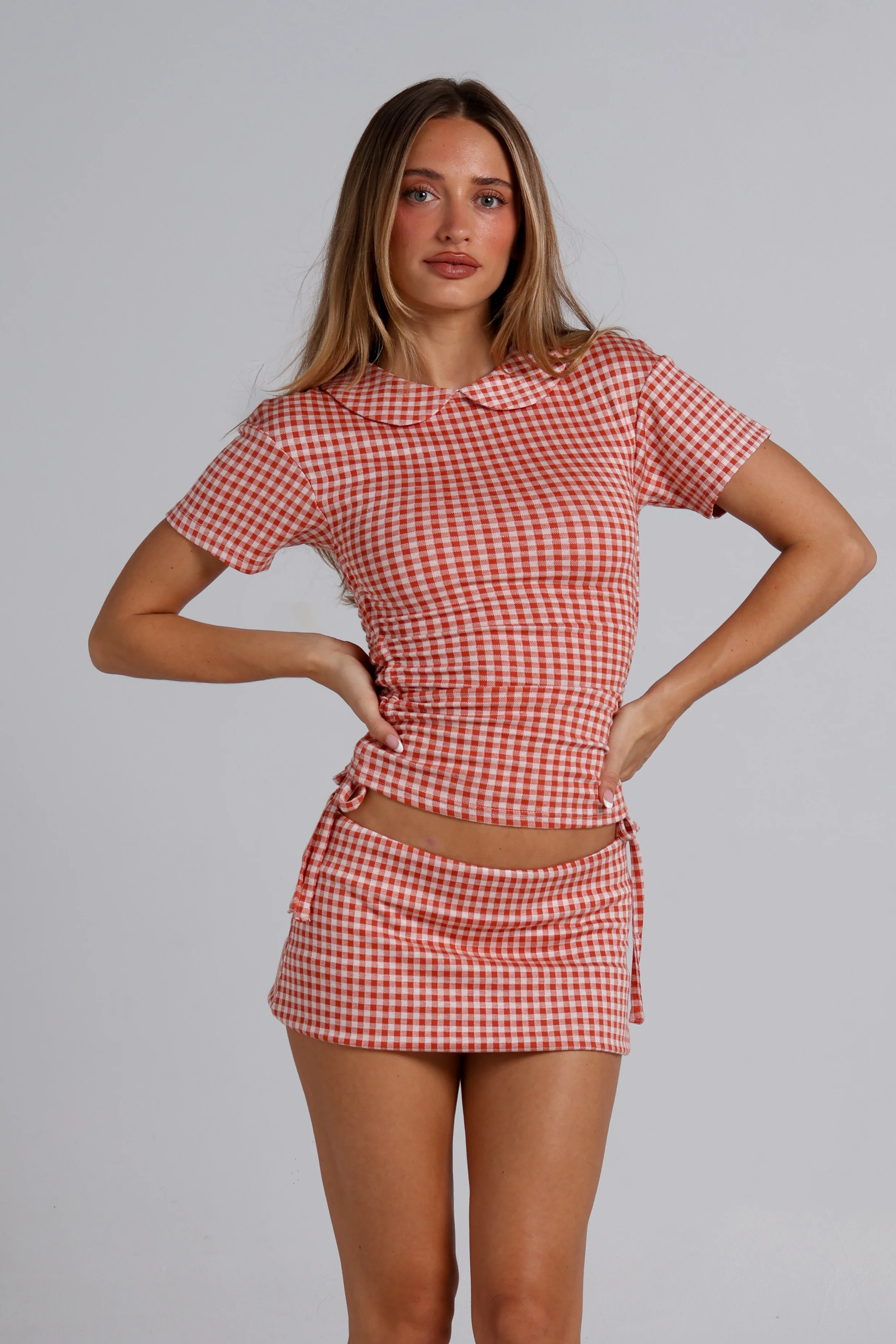 Woods Shirt - Red Gingham - Image 3