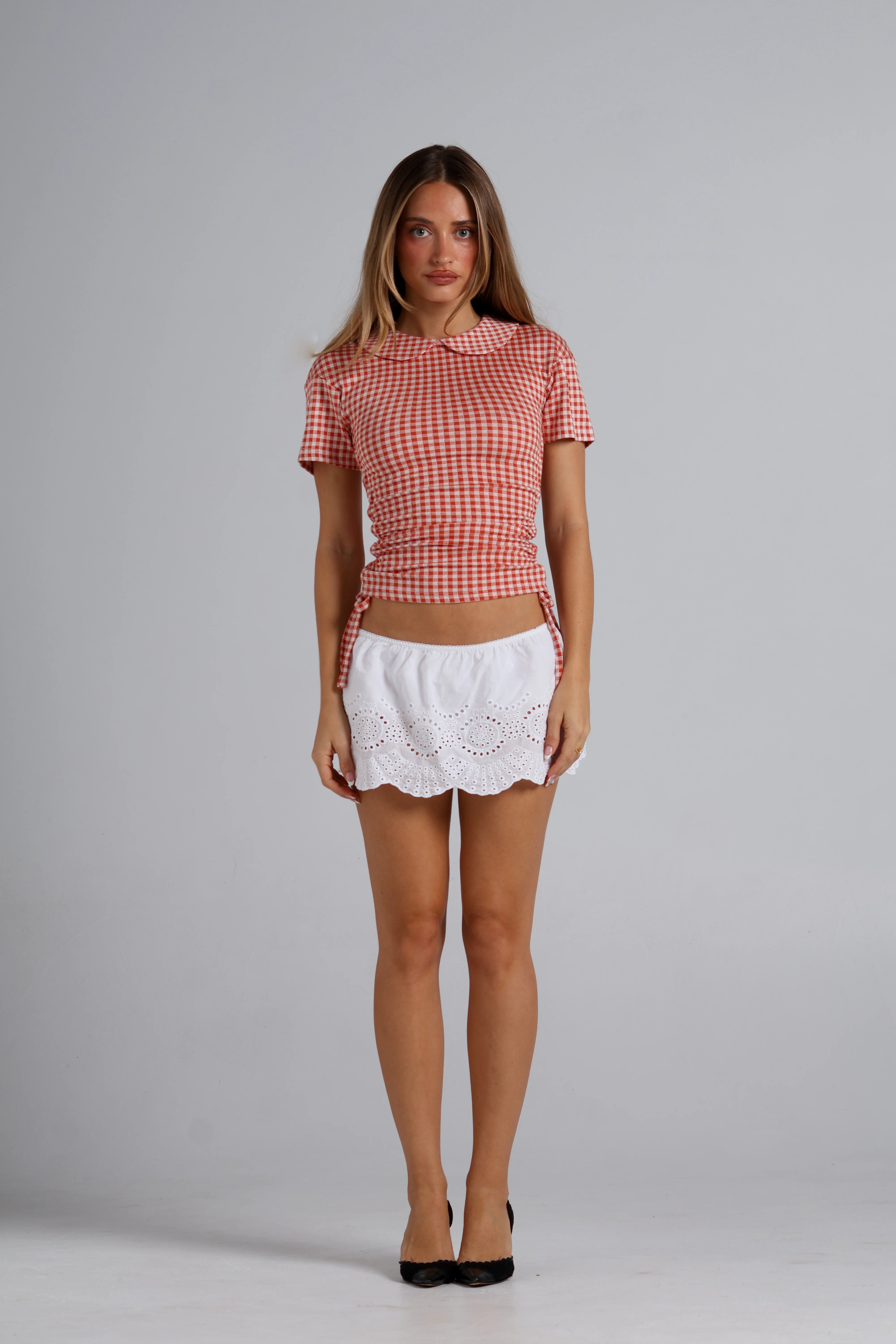 Woods Shirt - Red Gingham - Image 6