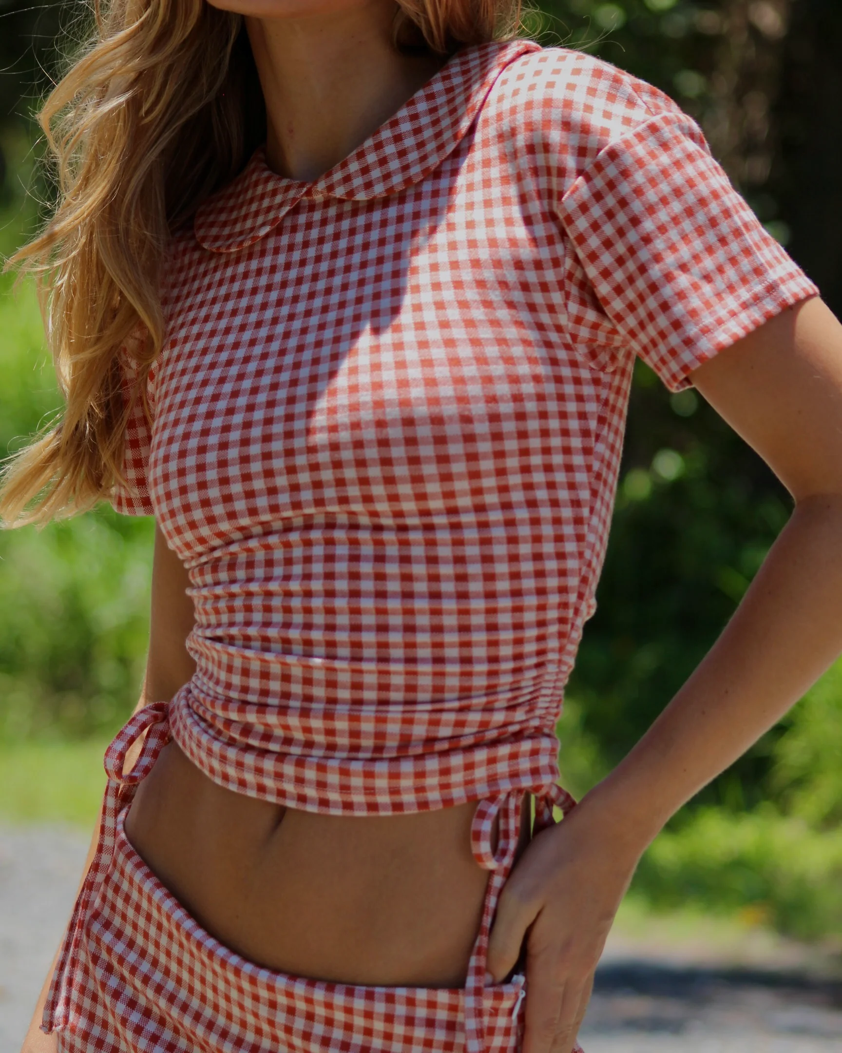 Woods Shirt - Red Gingham - Image 8